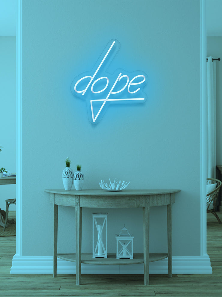 Dope - LED Neon skilt