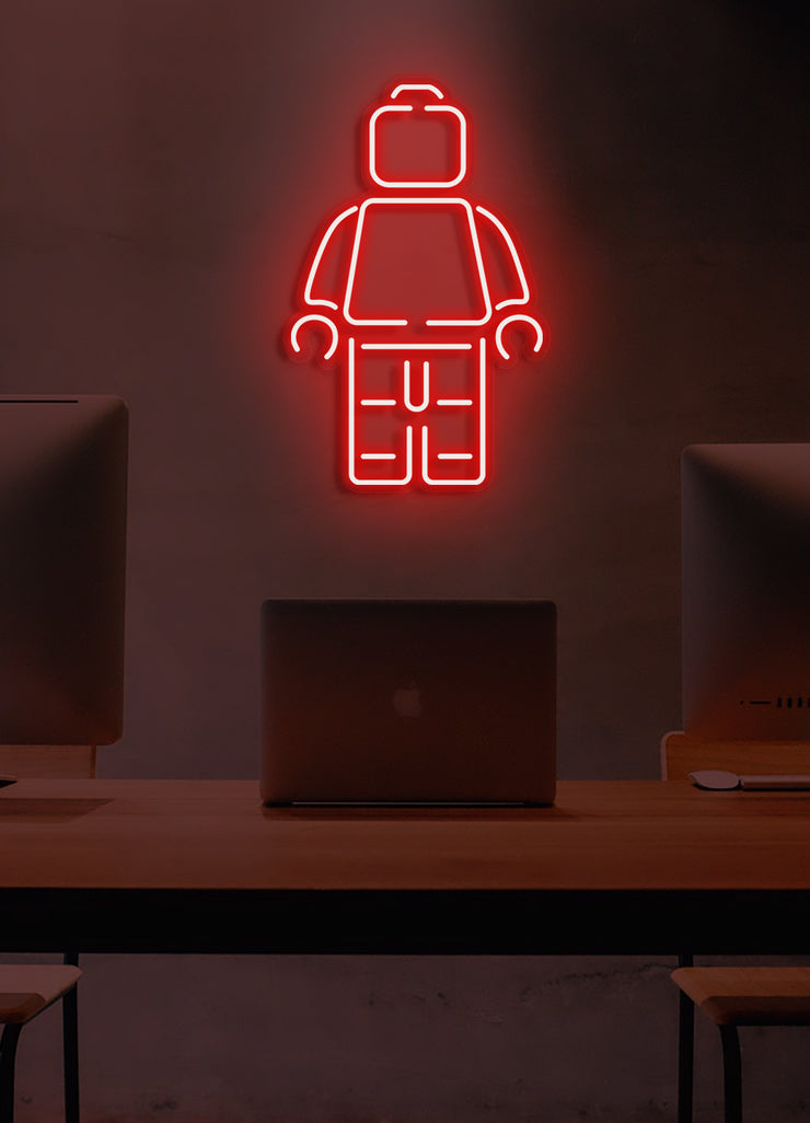 LEGO man - LED Neon skilt