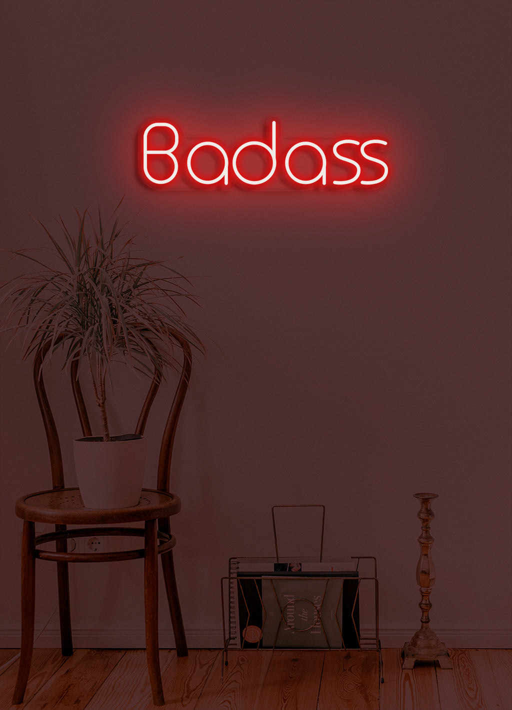 Badass - LED Neon skilt