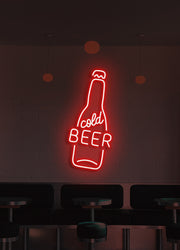 Cold beer - LED Neon skilt