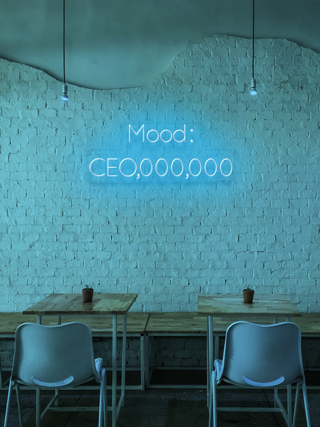 Mood CEO.OOO - LED Neon skilt