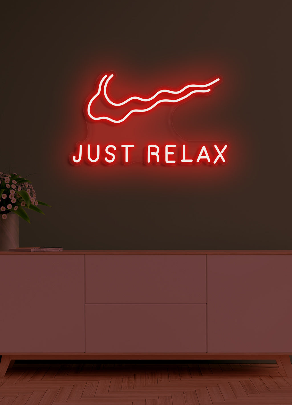 Just relax - LED Neon skilt