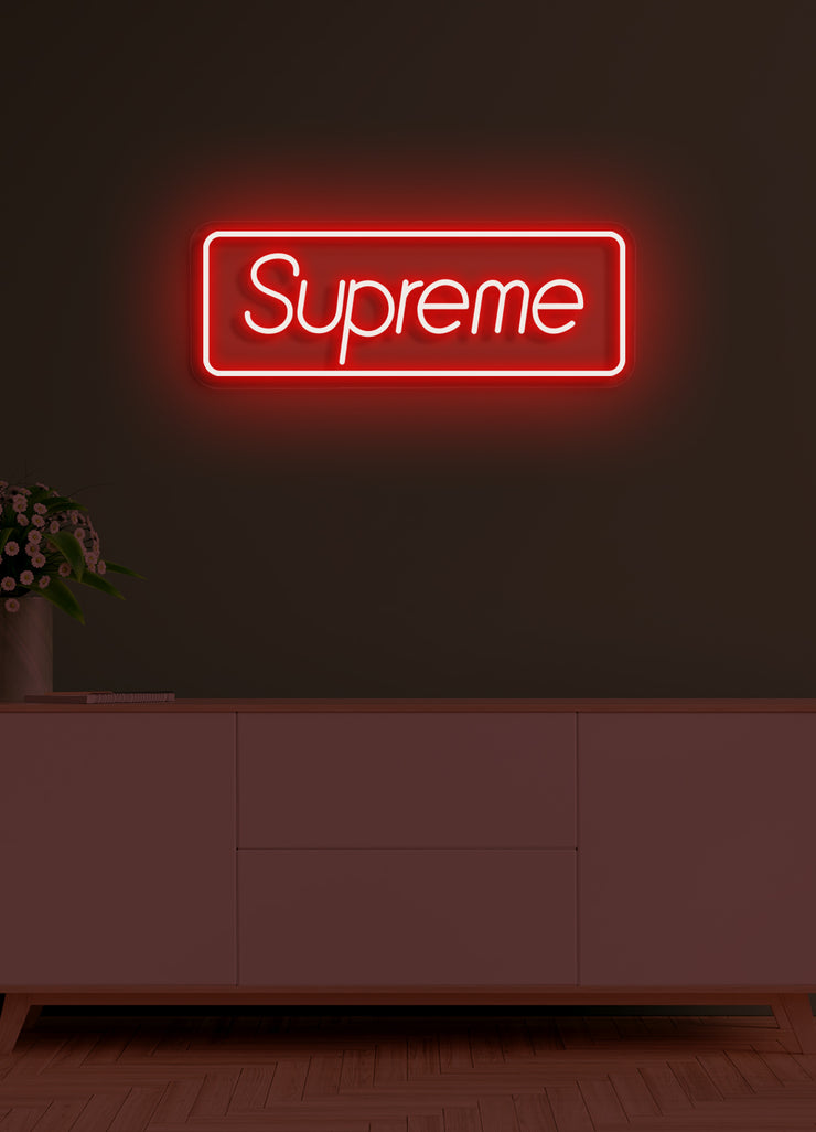 Supreme - LED Neon skilt