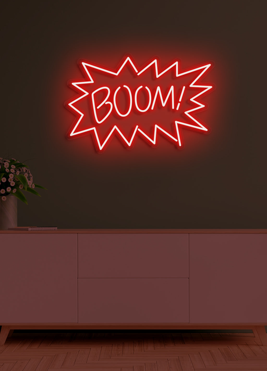 Boom - LED Neon skilt