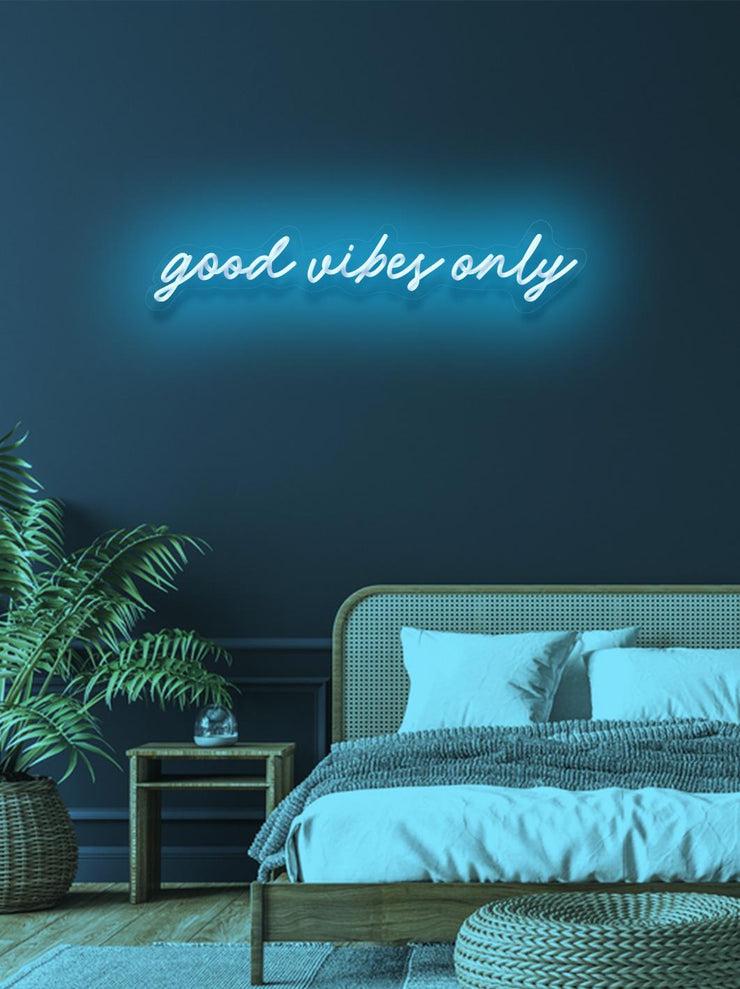 Good vibes only - LED Neon skilt