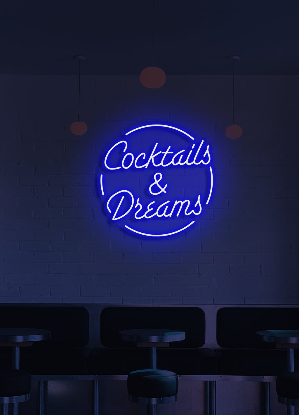 Cocktails & dreams - LED Neon skilt