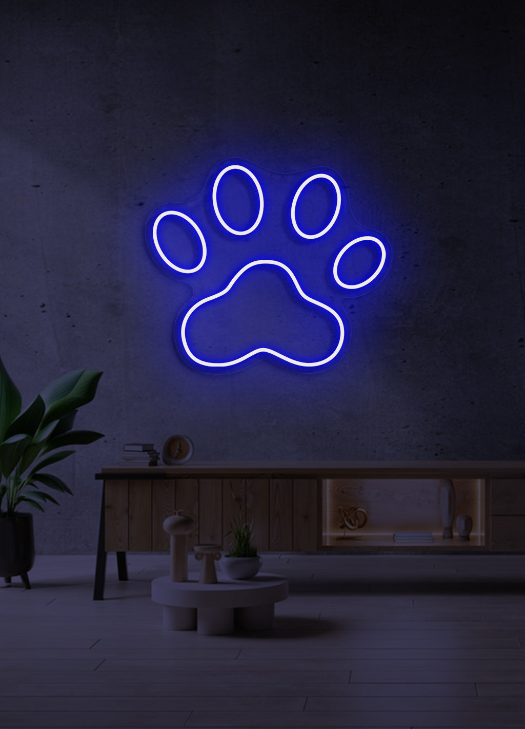 Paw - LED Neon skilt