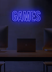Games - LED Neon skilt