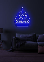 Lotus flower - LED Neon skilt