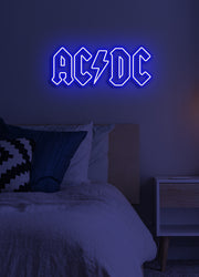 AC DC - LED Neon skilt