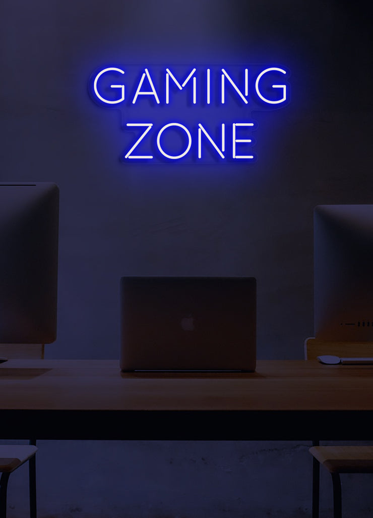 Gaming zone - LED Neon skilt