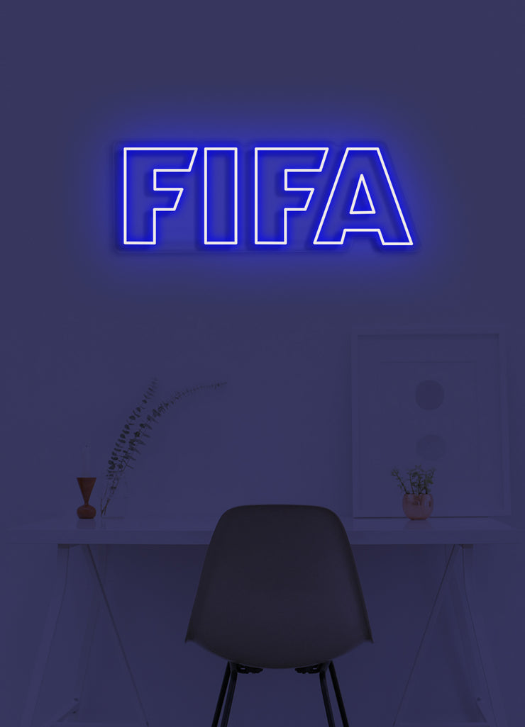 FIFA - LED Neon skilt