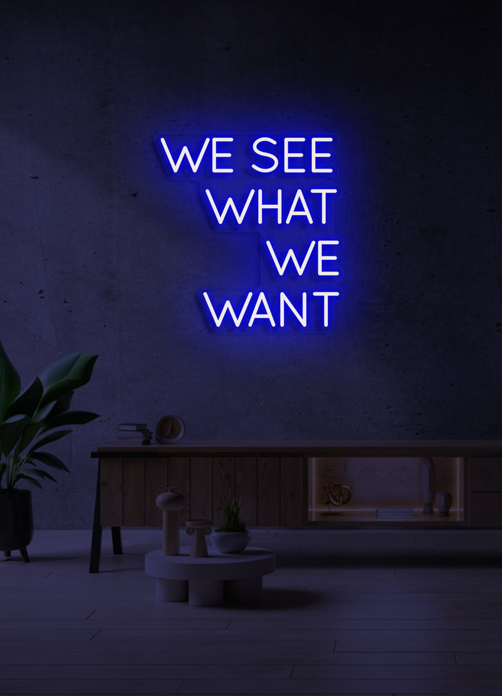 We see, that we want - LED Neon skilt