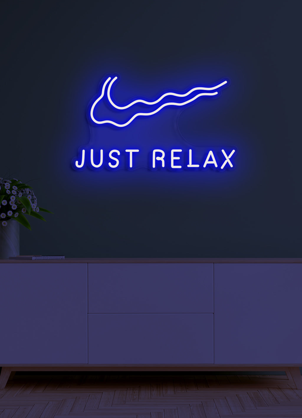 Just relax - LED Neon skilt