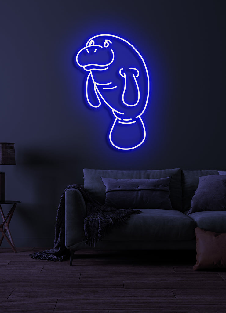 Sea cow - LED Neon skilt