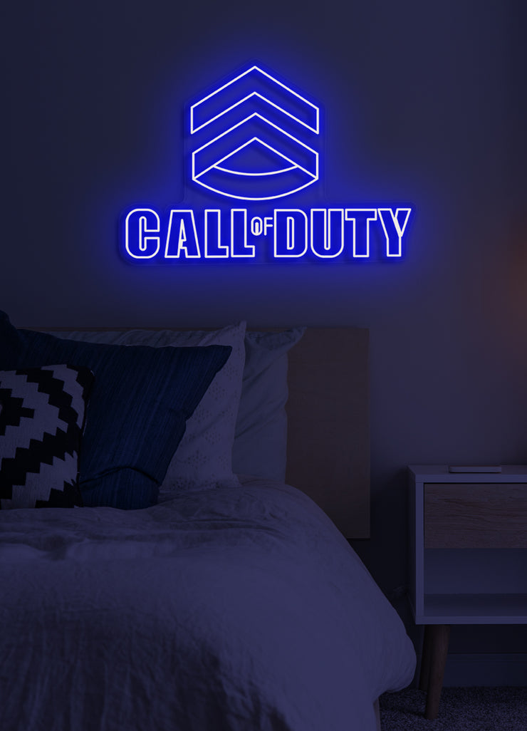 Call of Duty - LED Neon skilt