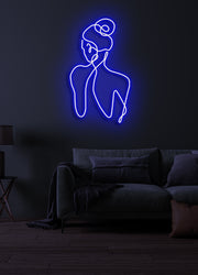 Lady - LED Neon skilt