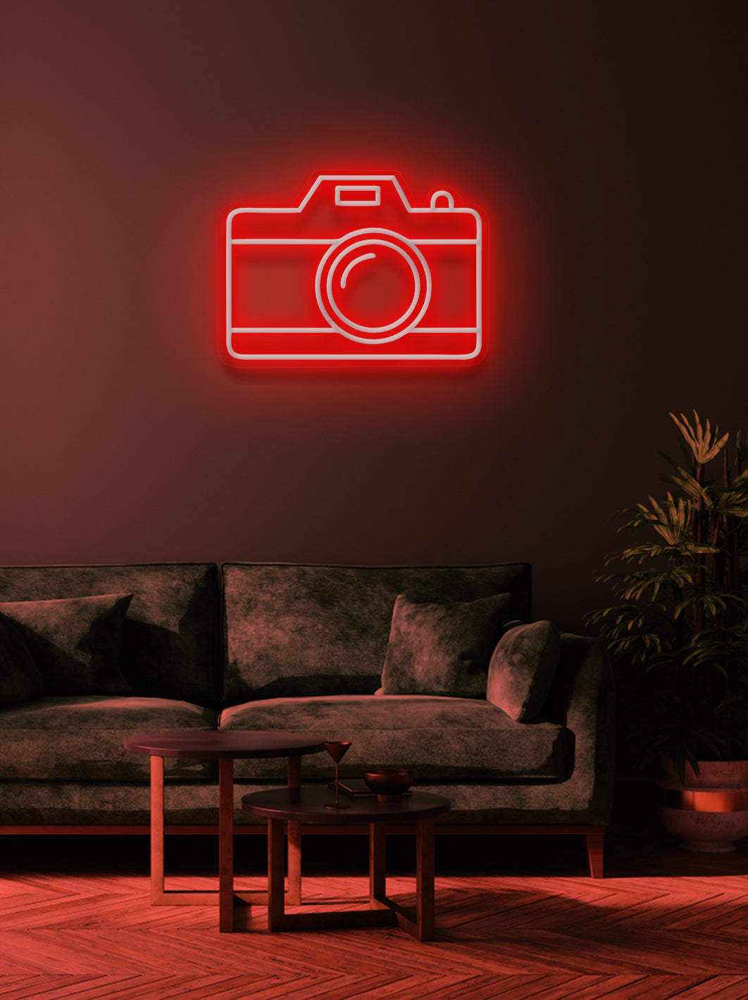 Camera - LED Neon skilt