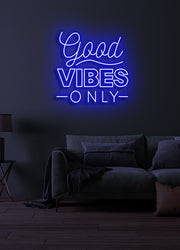 Good Vibes Only - LED Neon skilt
