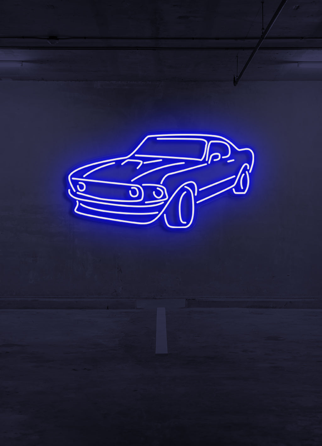 Car - LED Neon skilt