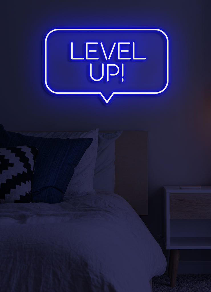 Level up! - LED Neon skilt