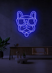 Bulldog - LED Neon skilt
