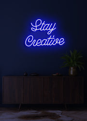 Stay creative - LED Neon skilt