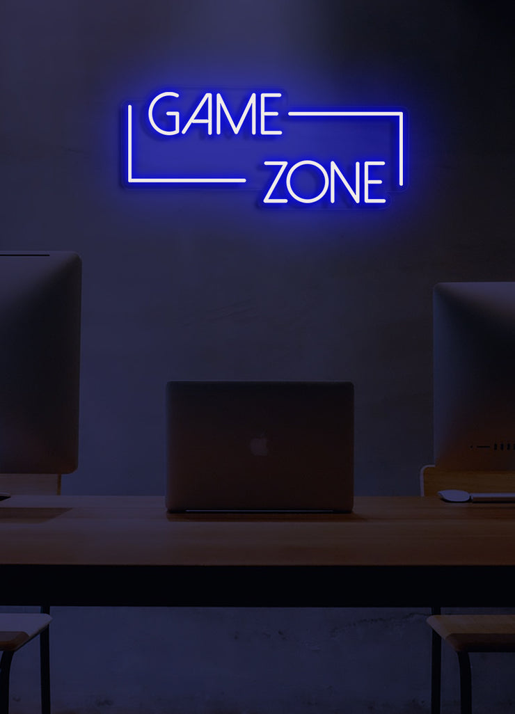 Game zone - LED Neon skilt