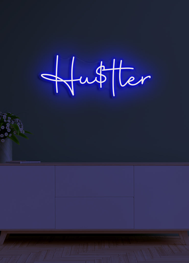 Hustle - LED Neon skilt