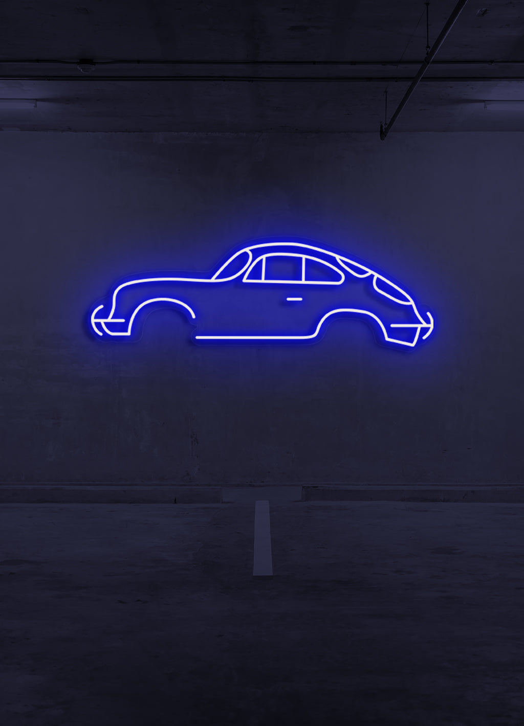 Retro car - LED Neon skilt