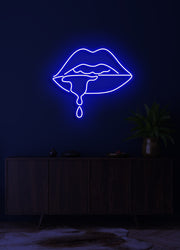 Dripping lips - LED Neon skilt