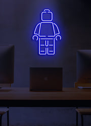LEGO man - LED Neon skilt