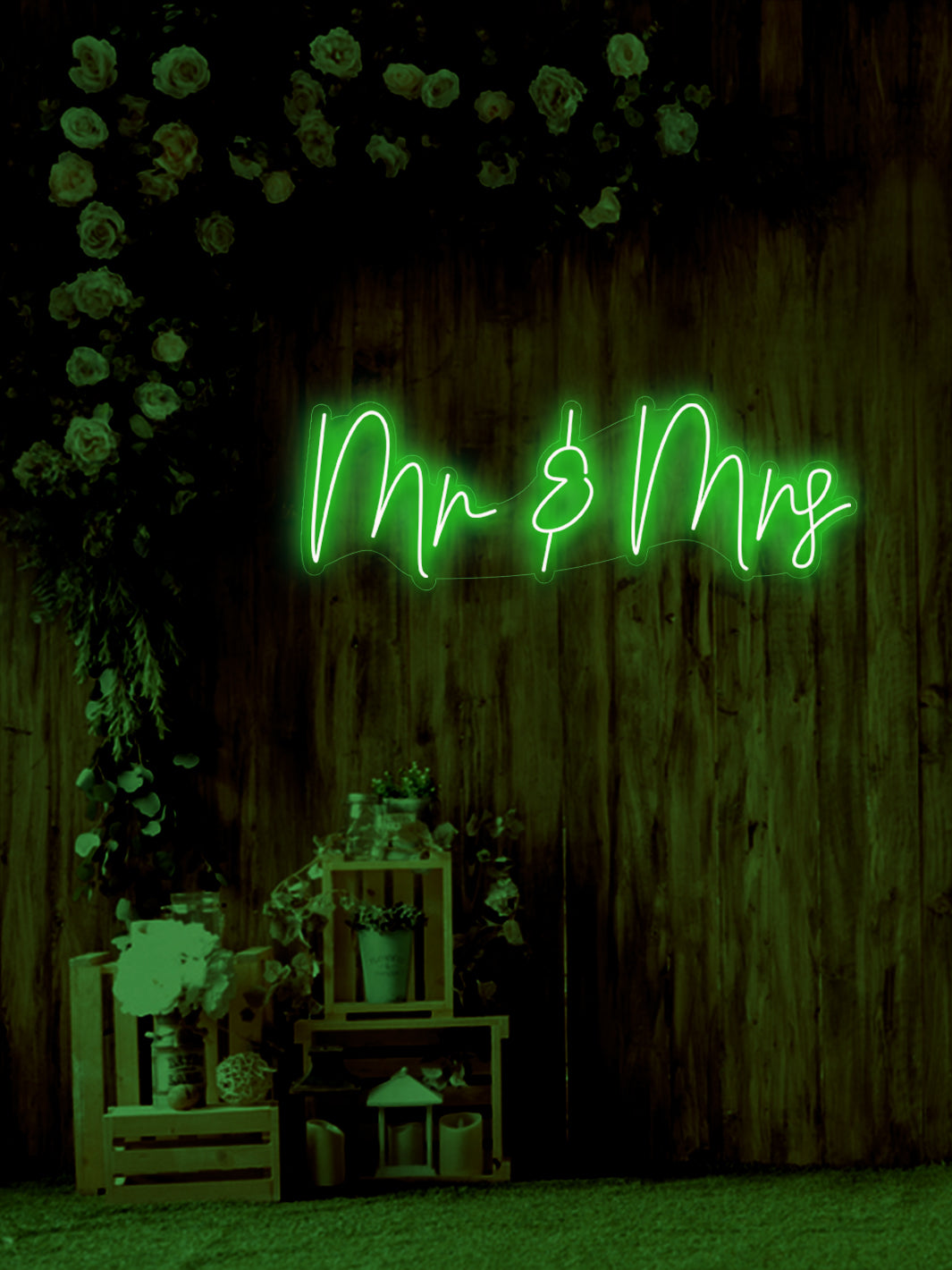 Mr & Mrs - LED Neon skilt