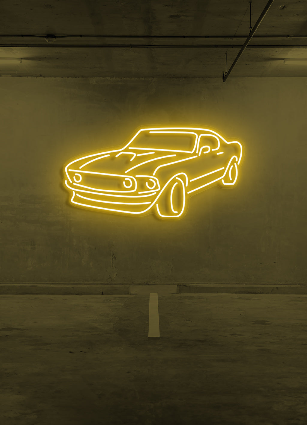 Car - LED Neon skilt