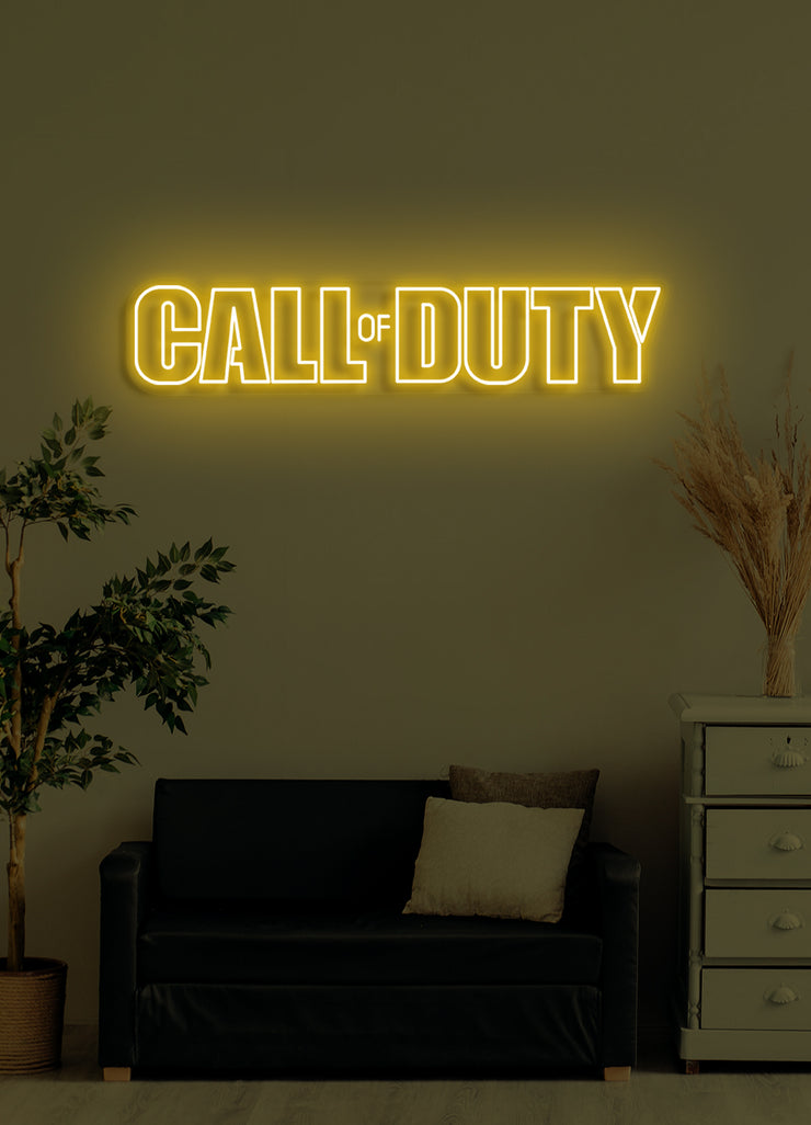 Call of Duty - LED Neon skilt