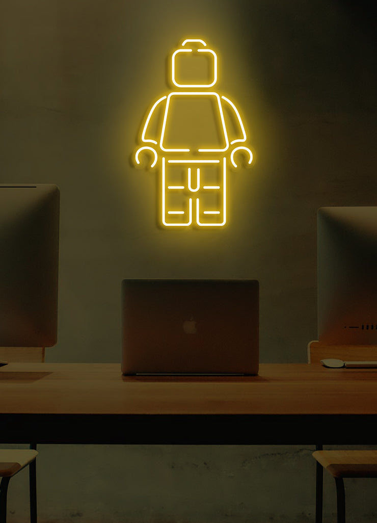 LEGO man - LED Neon skilt