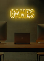 Games - LED Neon skilt