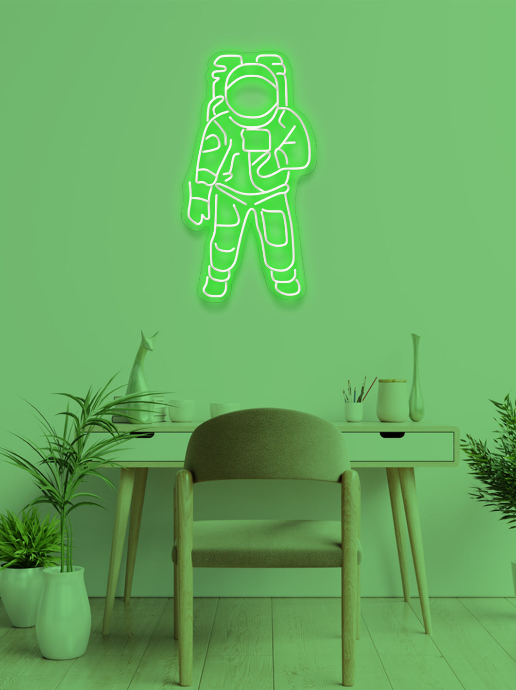 Astronaut - LED Neon skilt