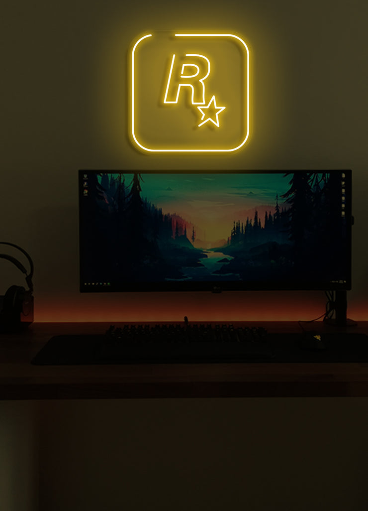 Rockstar - LED Neon skilt