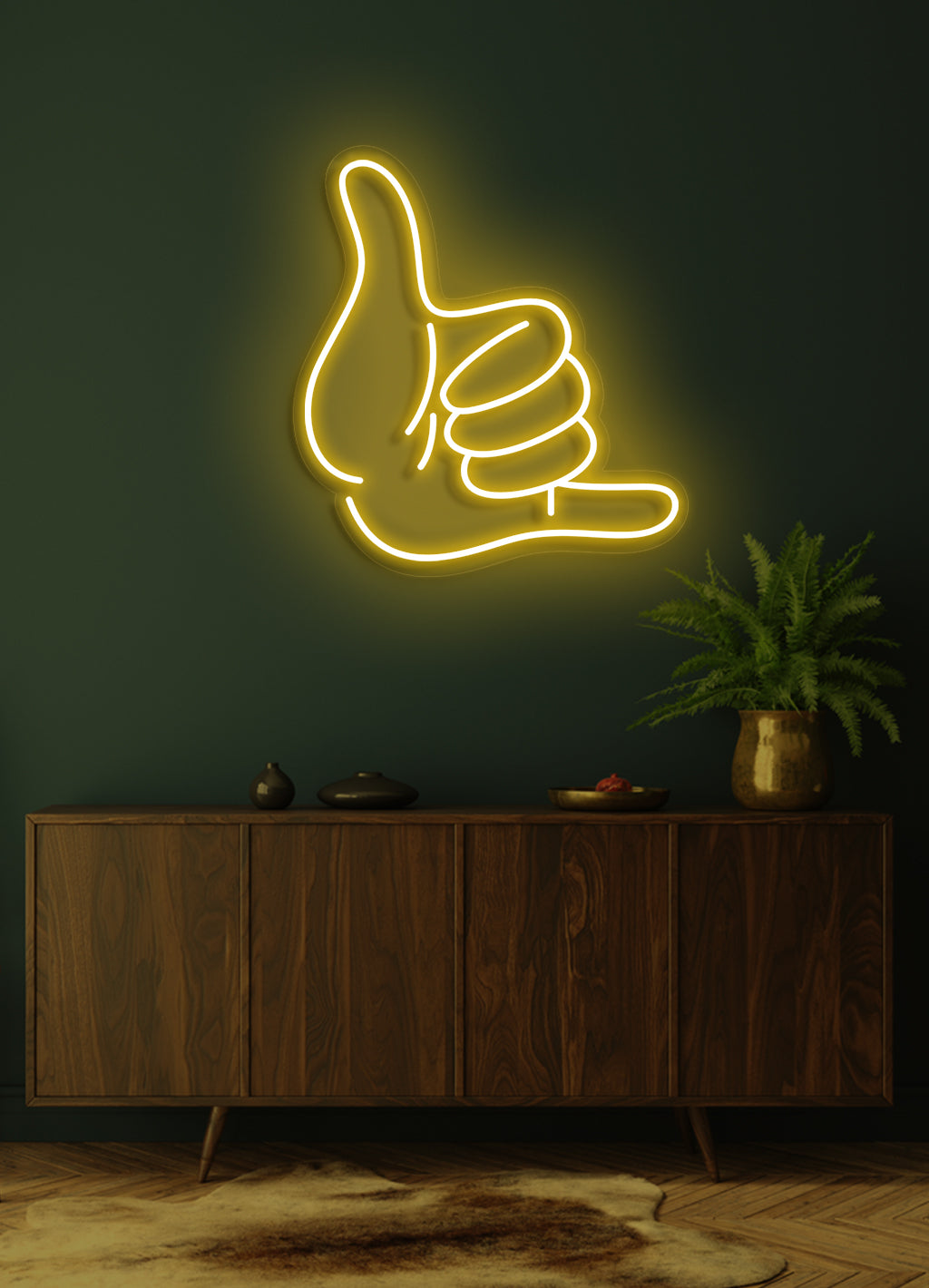 Hang loose - LED Neon skilt