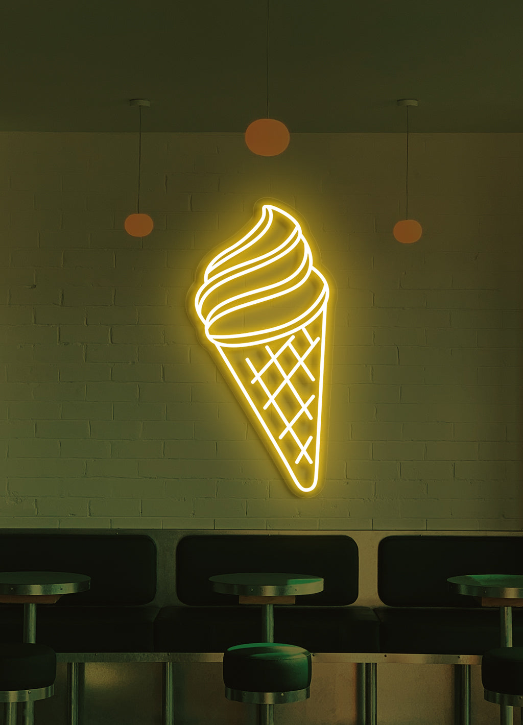 Ice cream - LED Neon skilt