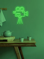 Video camera - LED Neon skilt