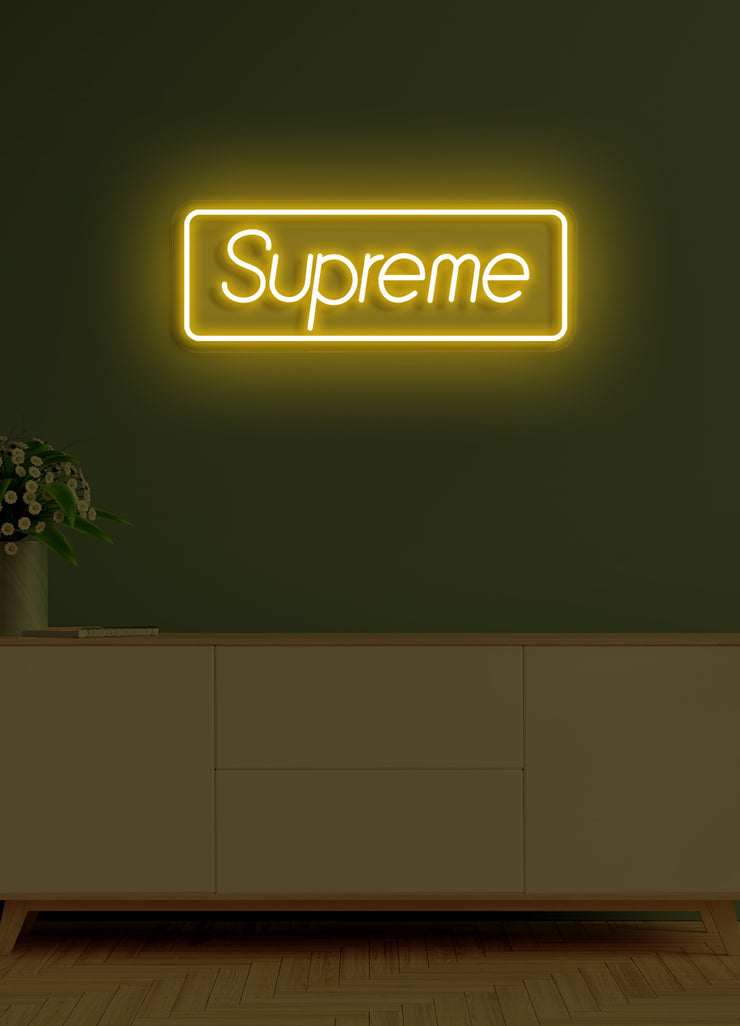 Supreme - LED Neon skilt