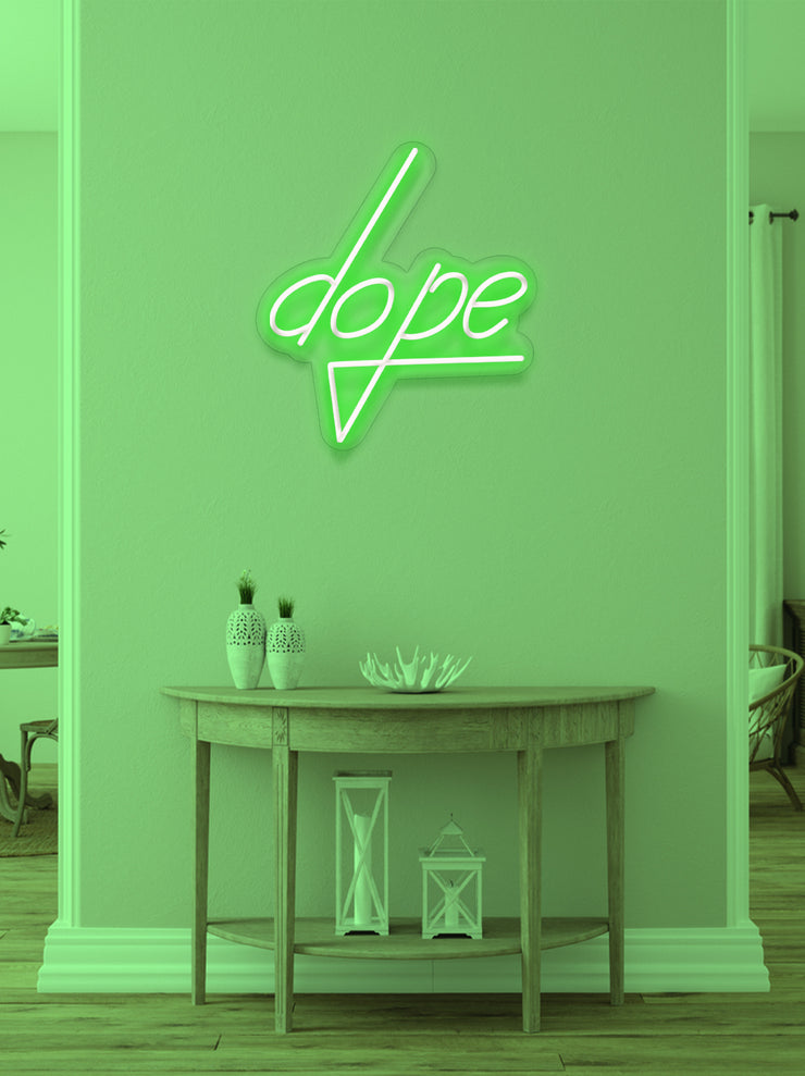 Dope - LED Neon skilt