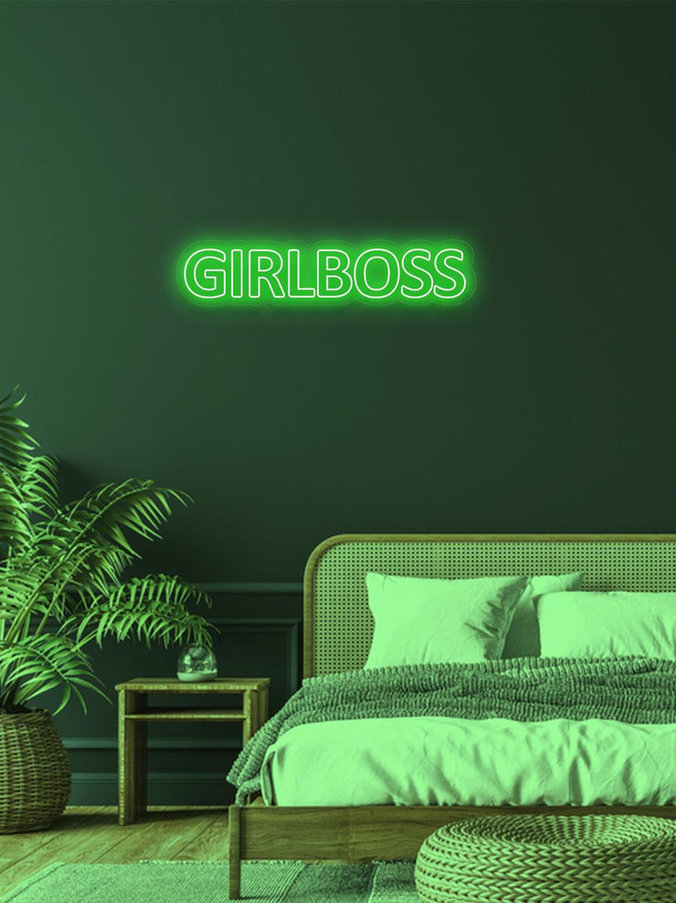 Girlboss - LED Neon Skilt