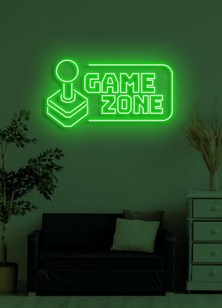 Game zone - LED Neon skilt