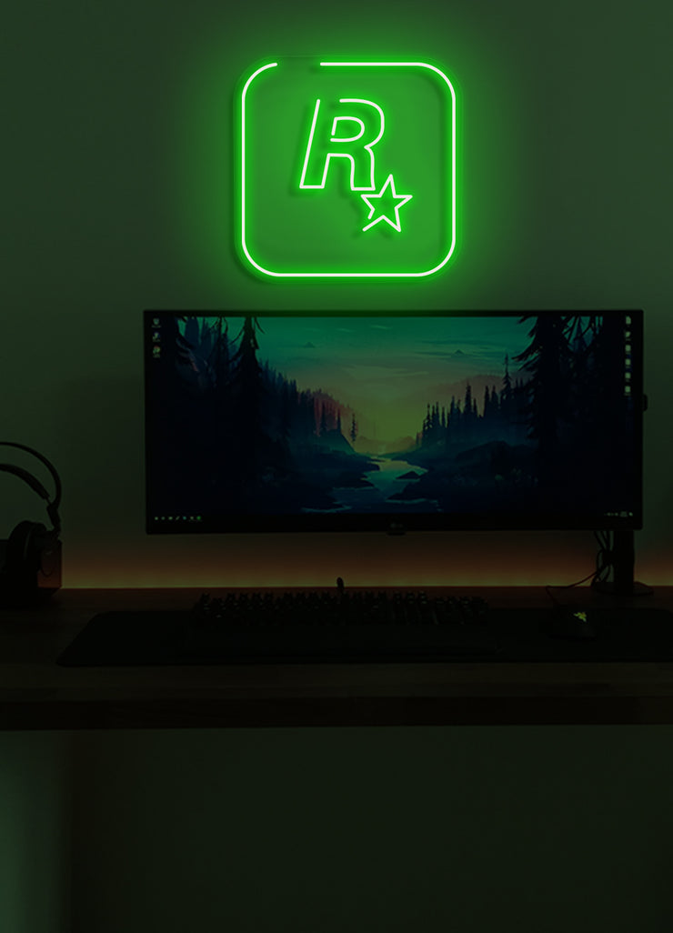 Rockstar - LED Neon skilt