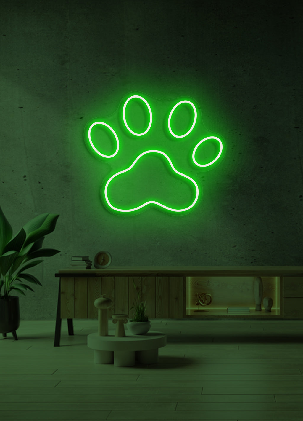 Paw - LED Neon skilt