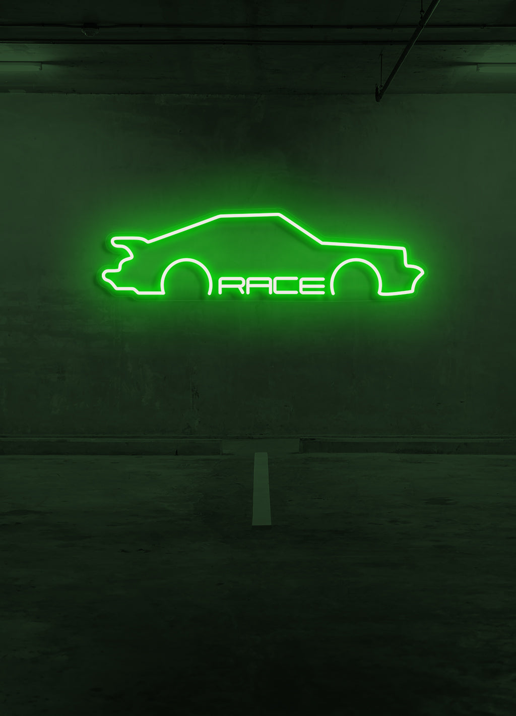 Race - LED Neon skilt