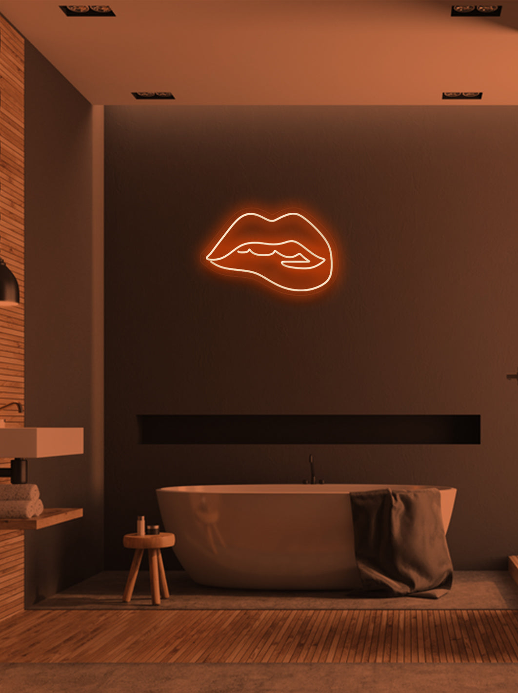 Lips - LED Neon skilt